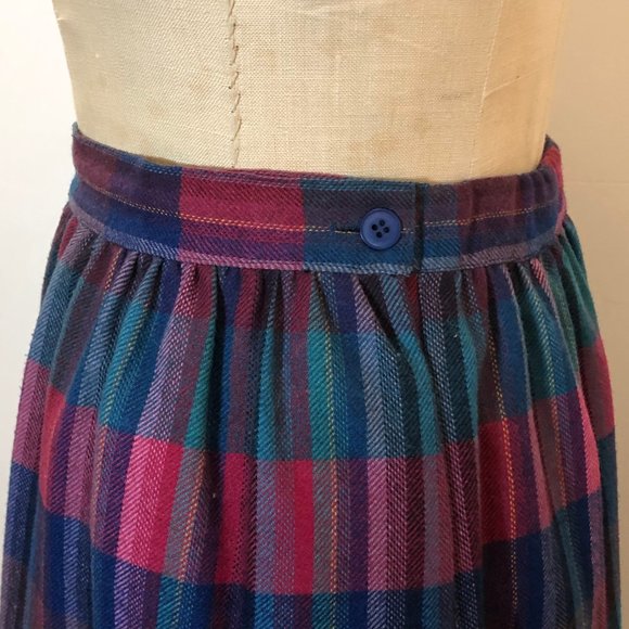 ⭐️HOST PICK⭐️VTG 80s Folio Wool Colorful Skirt-SP - Picture 5 of 7